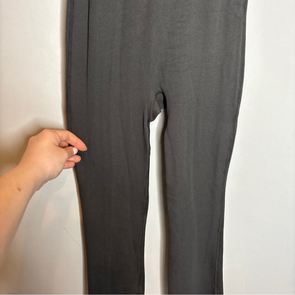 Set Active Ribbed Flare Leg Jumpsuit - Picture 8 of 9